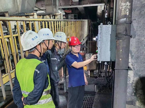 大同興華聯(lián)合洗煤公司現(xiàn)場除塵洗氣機設備使用維護技術交流